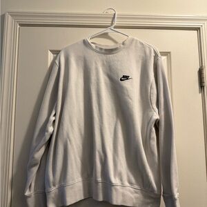 Nike Men's White Crewneck
